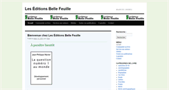 Desktop Screenshot of livresdebel.com