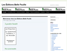 Tablet Screenshot of livresdebel.com